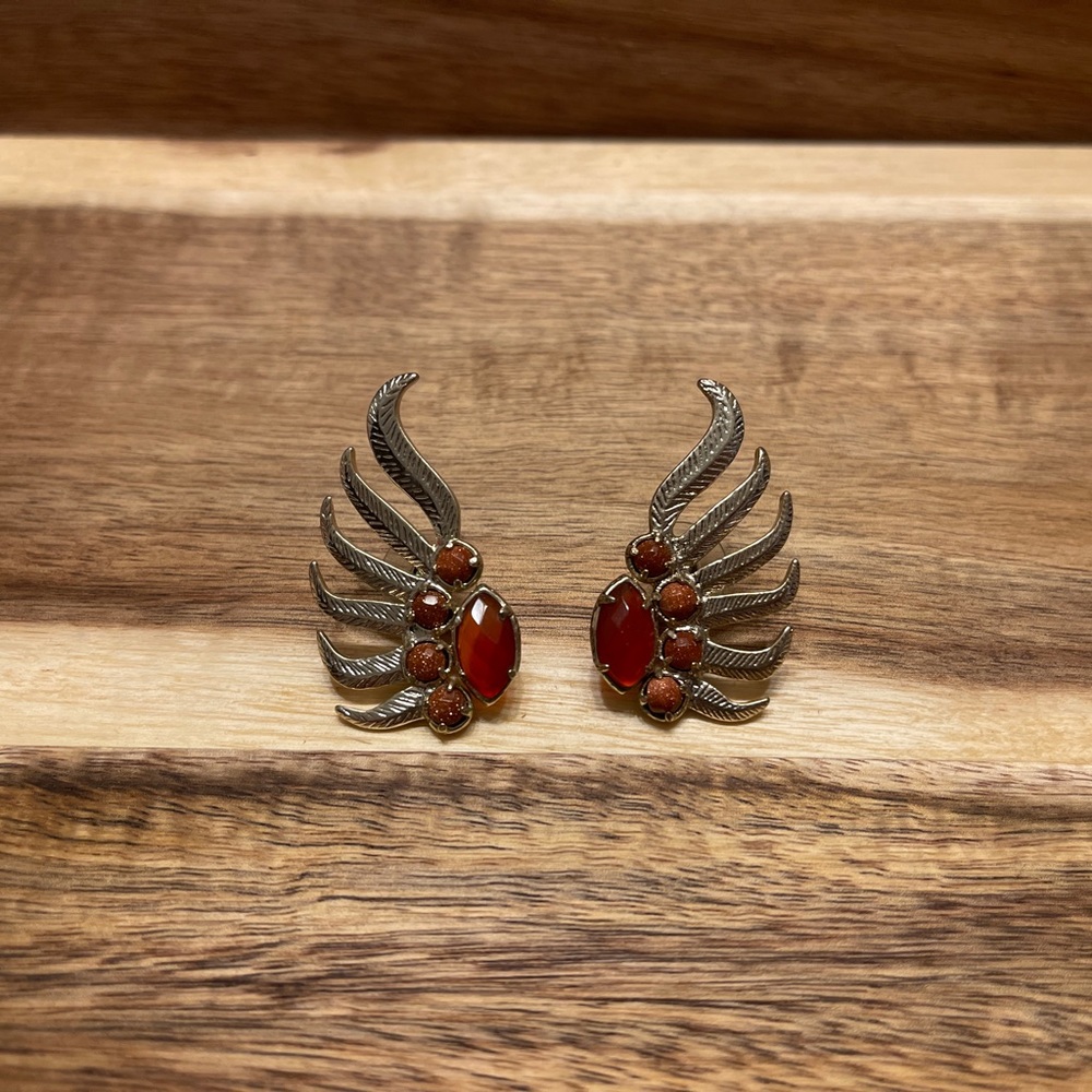 Kendra Scott Mini Jill Feather earrings